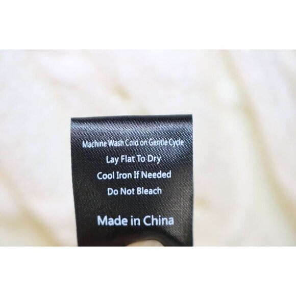 POL Open Knit Oversized Cable Knit Sweater-Large-Cottagecore-3/4 Belled Sleeves - Picture 7 of 11